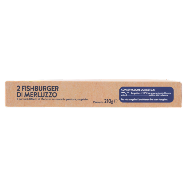 FRoSTA 2 Fishburger di Merluzzo 210 g