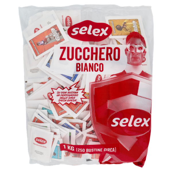 Sù Zucchero Bianco 250 Bustine da 4 g