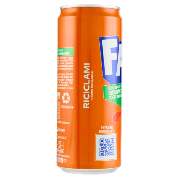 Fanta Orange Sleek 33 cl
