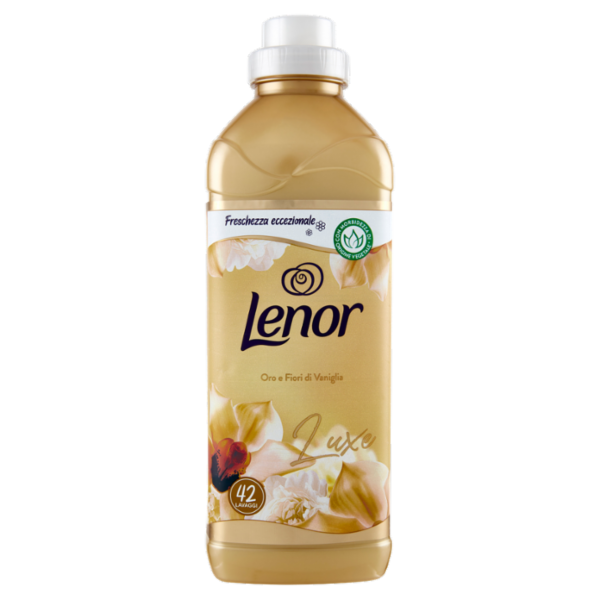 Lenor Ammorbidente Bucato Oro e Fiori di Vaniglia 42 Lavaggi 966 ml