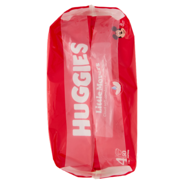 Huggies Little Movers Pannolini 4 7-18 Kg 50 pz