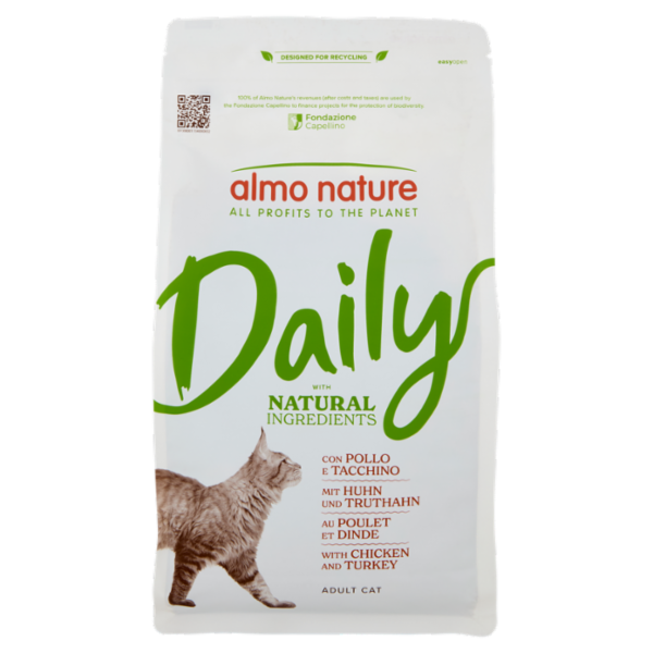 almo nature Daily con Pollo e Tacchino Adult Cat 1,2 kg