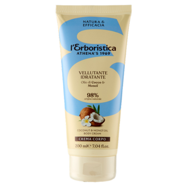 l'Erboristica Crema Corpo Vellutante Idratante Olio di Cocco & Monoï 200 ml