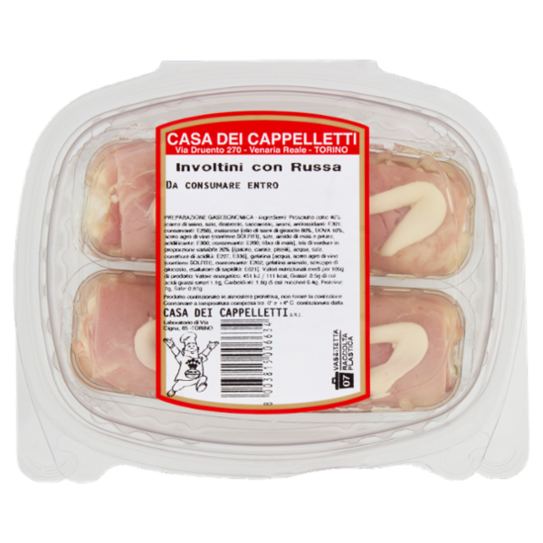 Casa dei Cappelletti Involtini con Russa 200 g