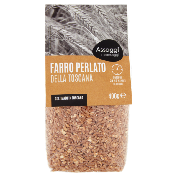 Assaggi e paesaggi Farro Perlato della Toscana 400 g