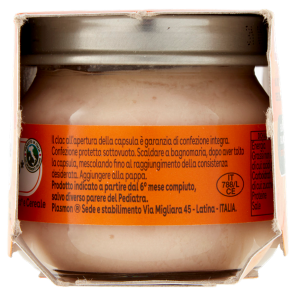 Plasmon Omogeneizzato Prosciutto* con cereale 2 x 80 g