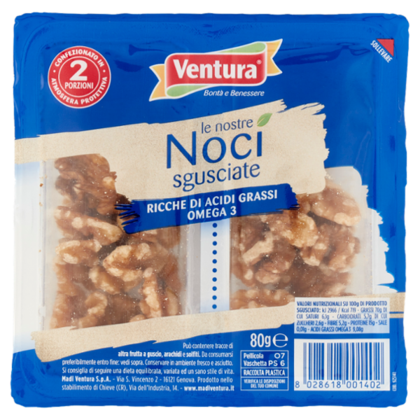 Ventura le nostre Noci Sgusciate 80 g