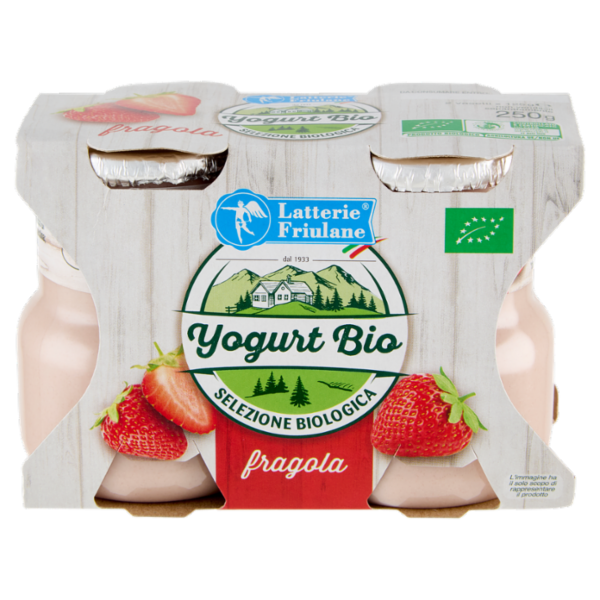 Latterie Friulane Yogurt Bio fragola 2 x 125 g