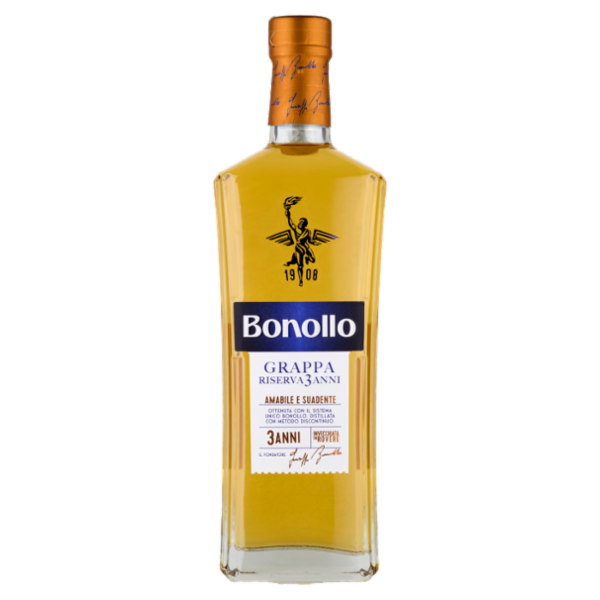 Bonollo Grappa Riserva 3 Anni 50 CL