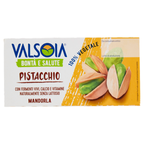 Valsoia Bontà e Salute Pistacchio Mandorla 2 x 115 g