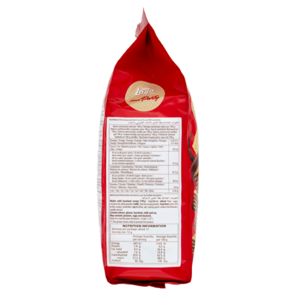 Lago Maxi Party Nocciola 400 g