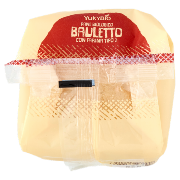 YukyBio A Pasta Madre Pane Biologico Bauletto con Farina Tipo 2 400 g