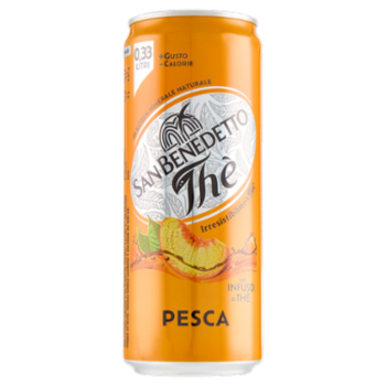 San Benedetto Thè Pesca Lattina Sleek 0,33 L