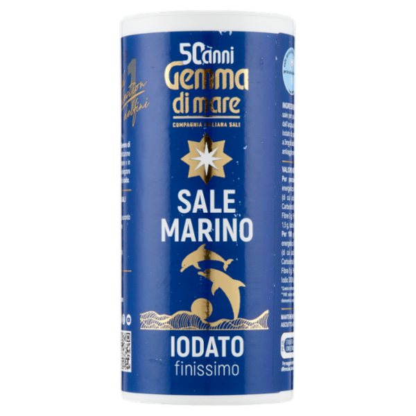 Gemma di mare Sale Marino Iodato finissimo 125 g