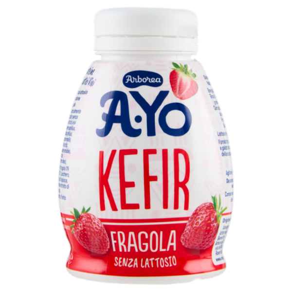 Arborea A-Yo Kefir Fragola Senza Lattosio 200 g