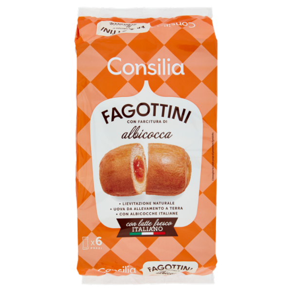 Consilia Fagottini all'Albicocca 6x50 g