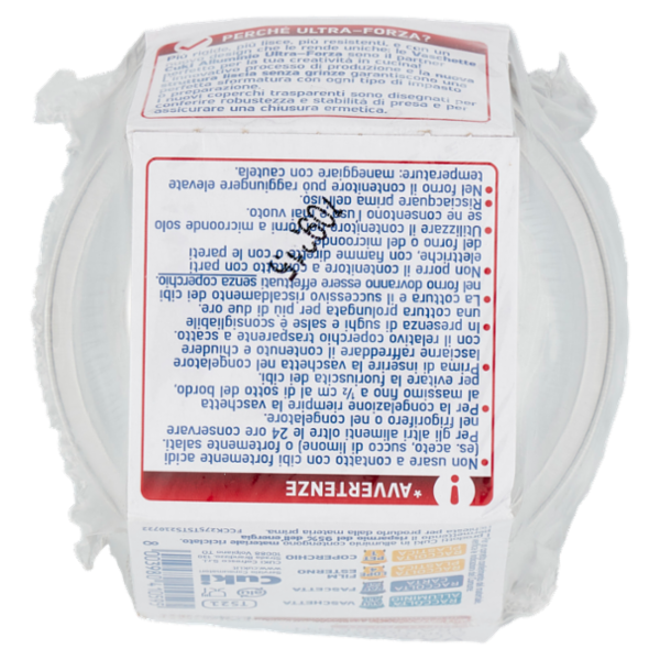 Cuki Conserva e Cuoce Vaschette Alluminio con Coperchi ultra-forza 8cm 10 pz