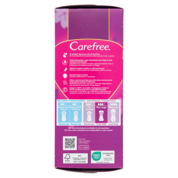 Carefree Plus Large Salvaslip 20 pz