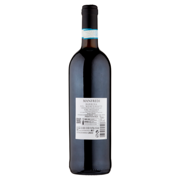 Manfredi Barbera del Monferrato DOC Vino Frizzante 75 cl