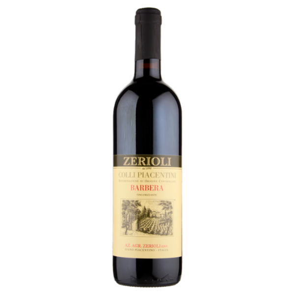 Zerioli Colli Piacentini DOC Barbera Vino Frizzante 75 cl