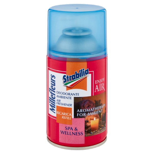 Strabilia Millefleurs Deodorante Ambiente Spa & Wellness Ricarica 250 ml