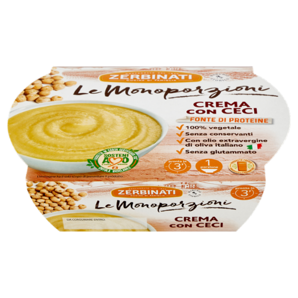 Zerbinati Le Monoporzioni Crema con Ceci 310 g