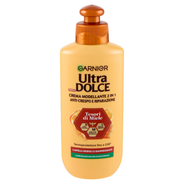 Garnier Ultra Dolce Crema Modellante 2 in 1 Tesori di Miele 200 ml