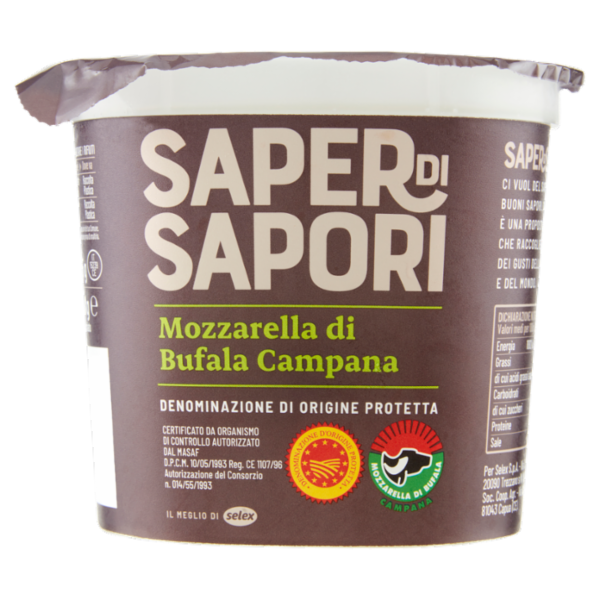 Selex Saper di Sapori Mozzarella di Bufala Campana D.O.P. 200 g