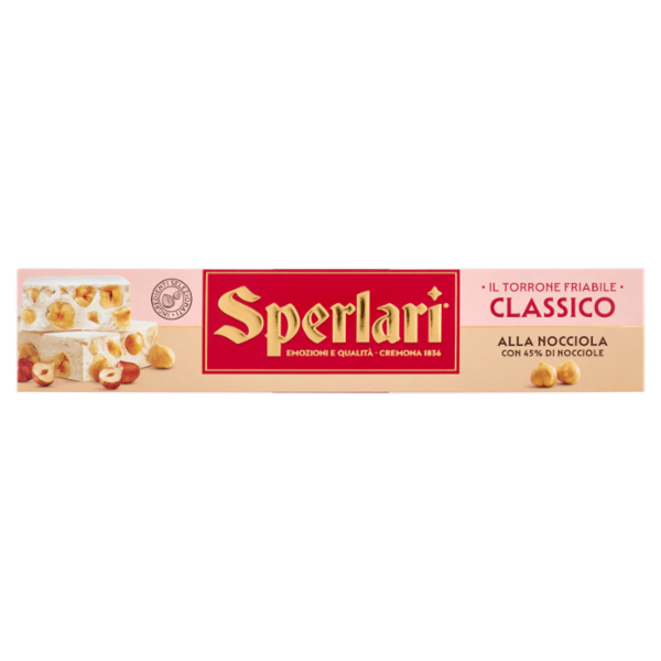 Sperlari il Torrone Friabile Classico alla Nocciola 250 g