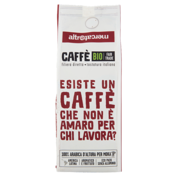 altromercato Bio Caffè 100% Arabica d'Altura per Moka 250 g