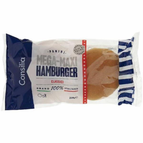Consilia 2 Panini Hamburger Maxi 220g