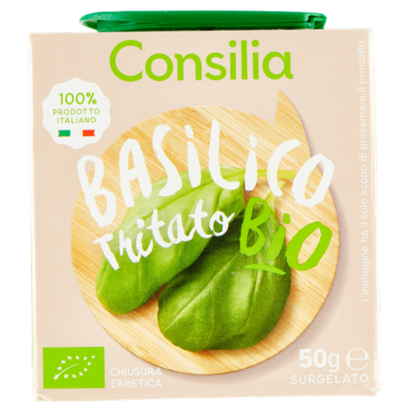 Consilia Basilico Tritato Surgelato Biologico 50 g