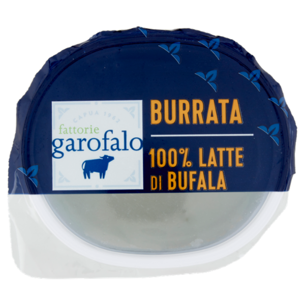 fattorie garofalo Burrata 100% Latte di Bufala 125 g