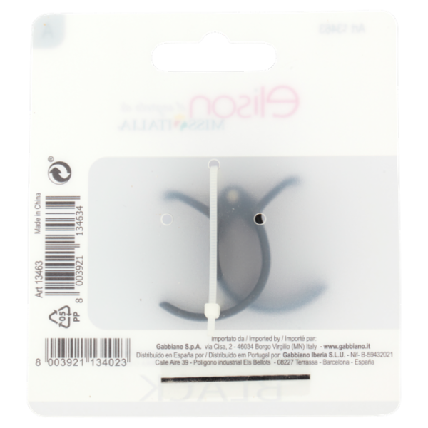 elison Accessori per Capelli Black 1 pz