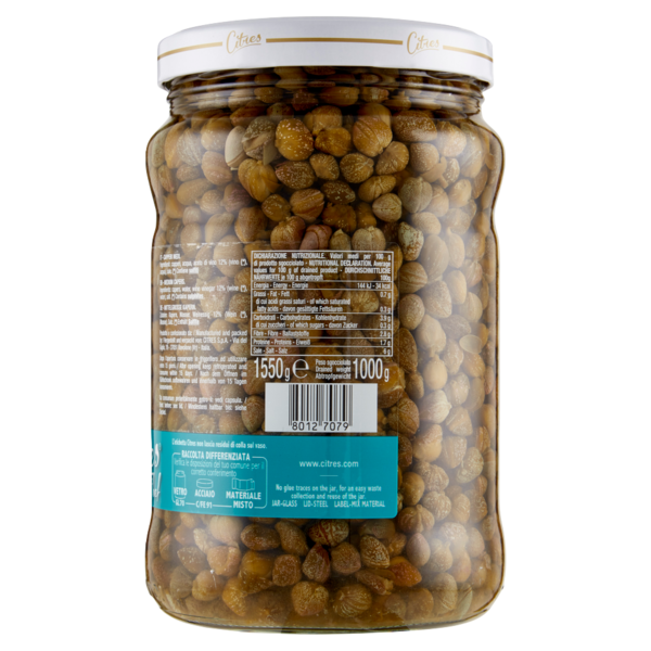 Citres Chef Capperi Medi in Aceto 1550 g