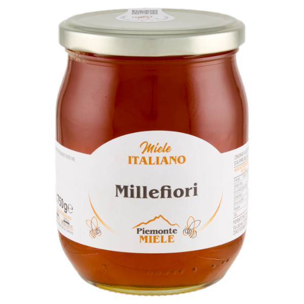 Piemonte Miele Miele Italiano Millefiori 750 g