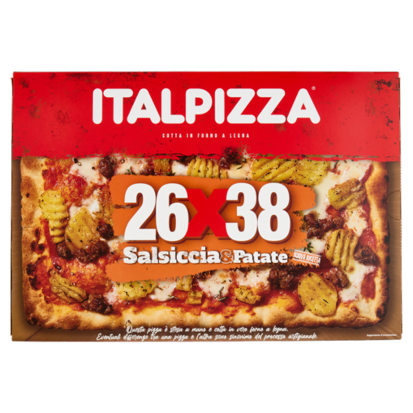 Italpizza 26x38 Salsiccia&Patate 570 g