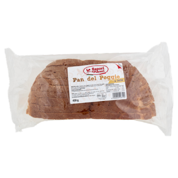 Sapori & Piaceri Pan del Poggio a fette 450 g