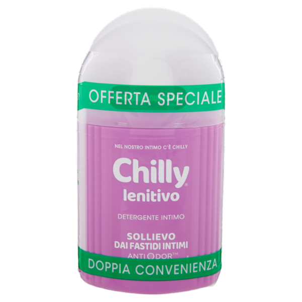 Chilly lenitivo Detergente Intimo 2 x 200 ml