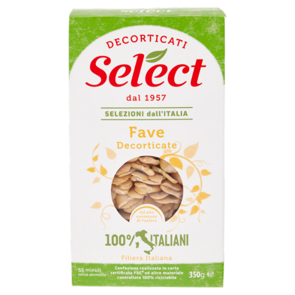 Select Selezioni dall'Italia Fave Decorticate 350 g