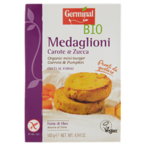 Germinal Bio Medaglioni Carote & Zucca 2 x 70 g
