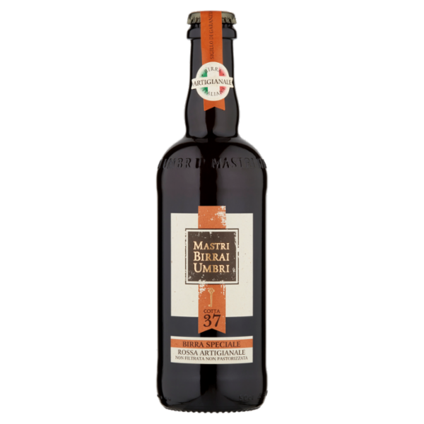 Mastri Birrai Umbri Cotta 37 Birra Speciale Rossa Artigianale 0,50 L
