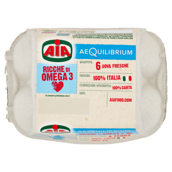 Aia aeQuilibrium 6 Uova Fresche 350 g