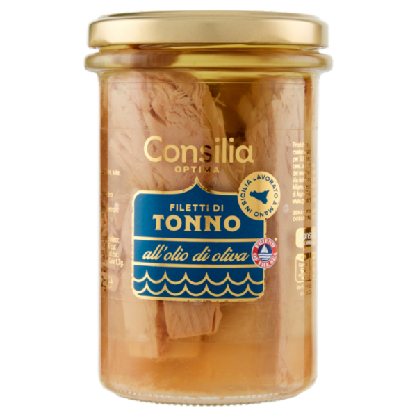 Consilia Optima Filetti di Tonno all'Olio di Oliva 300 g