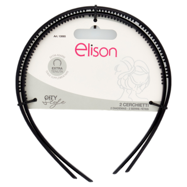 elison City Style Cerchietti 2 pz