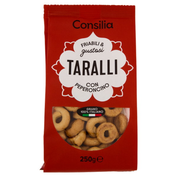 Consilia Taralli con Peperoncino 250 g
