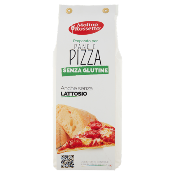 Molino Rossetto Preparato per Pane e Pizza Senza Glutine 500 g