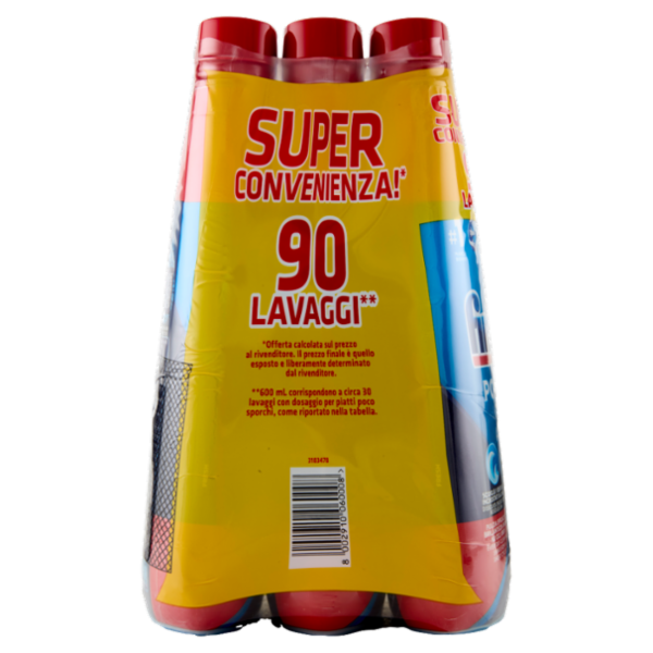 Finish Power Gel Fresh 3 x 30 lavaggi liquido lavastoviglie 3 x 600 ml