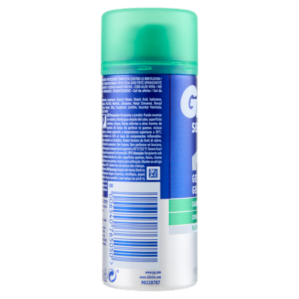 Gillette Series Gel da Barba Lenitivo, 75ml
