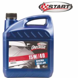 Start Olio Minerale 15w/40 Benzina-Diesel-Gpl Onedrive 4L